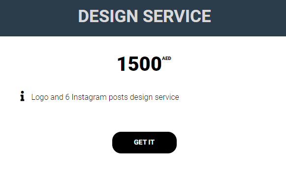 Logo and 6 Instagram posts design service