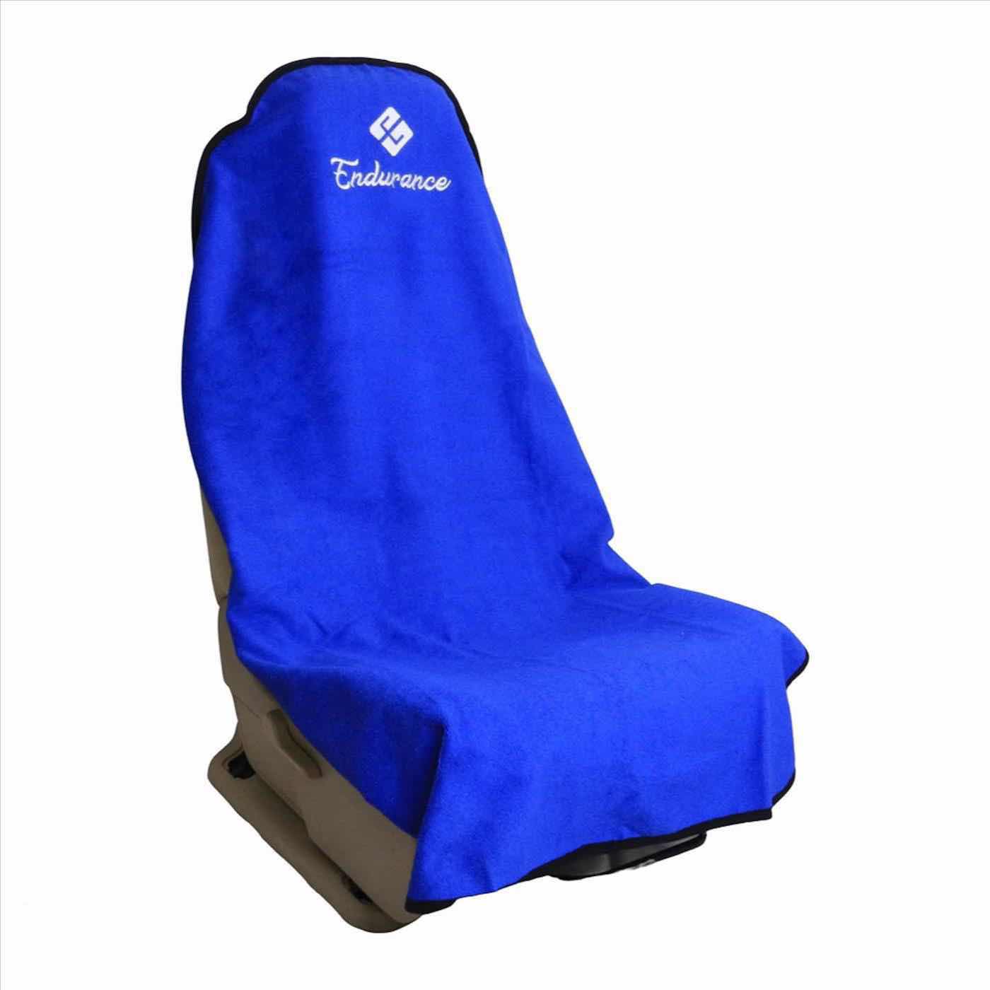 Seat towel ـ blue
