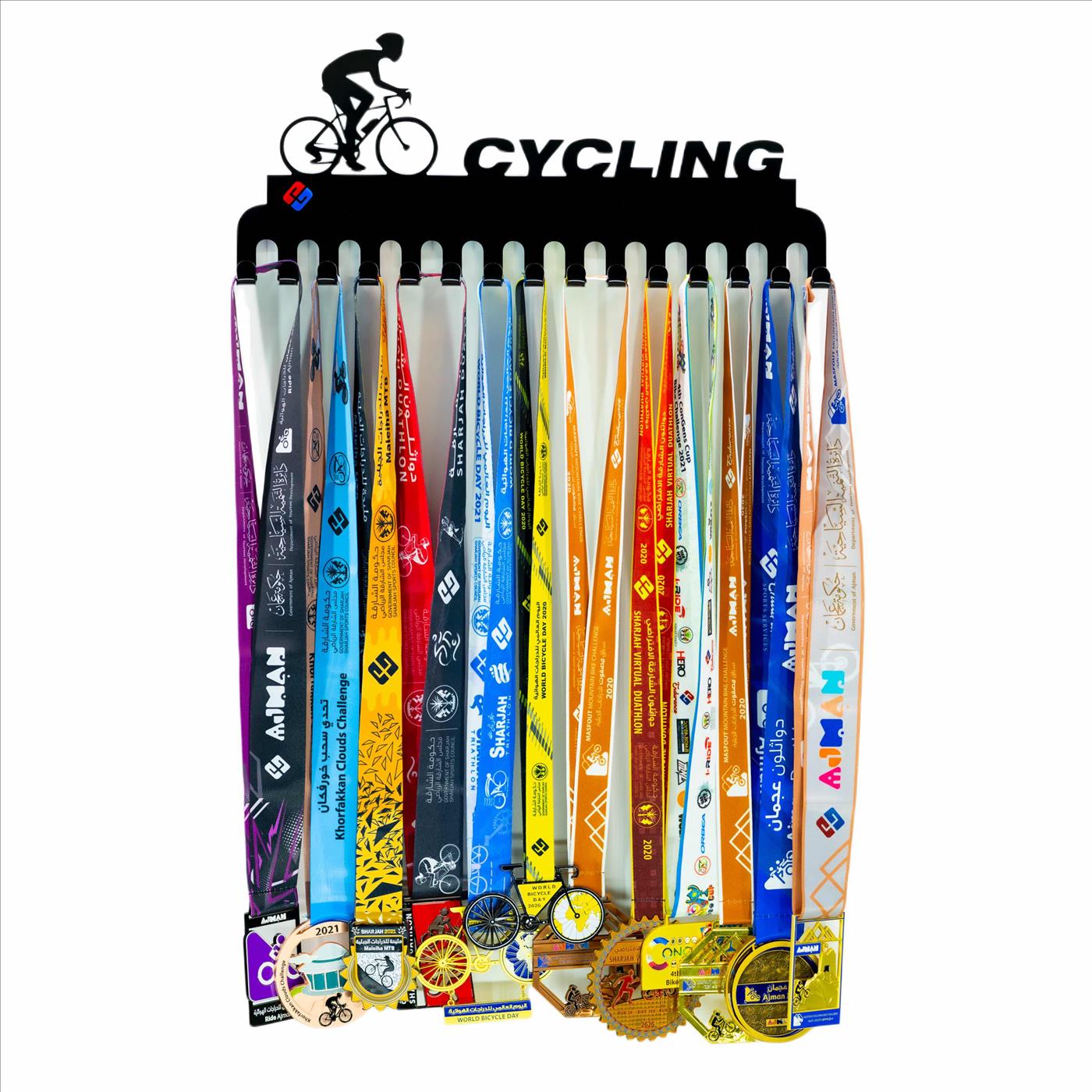 Medals Display Rack - Cycling