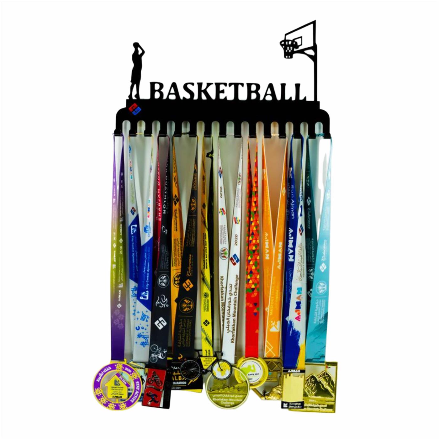 Medals Display Rack - Basketball