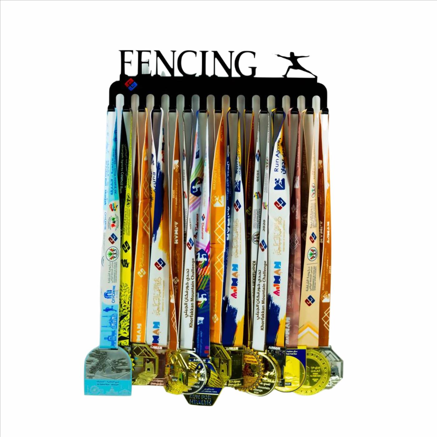 Medals Display Rack - Fencing
