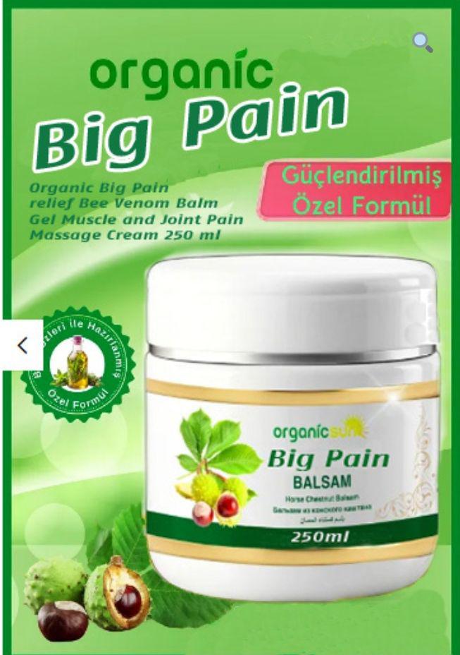 Organic Big Pain relief Bee Venom Balm

