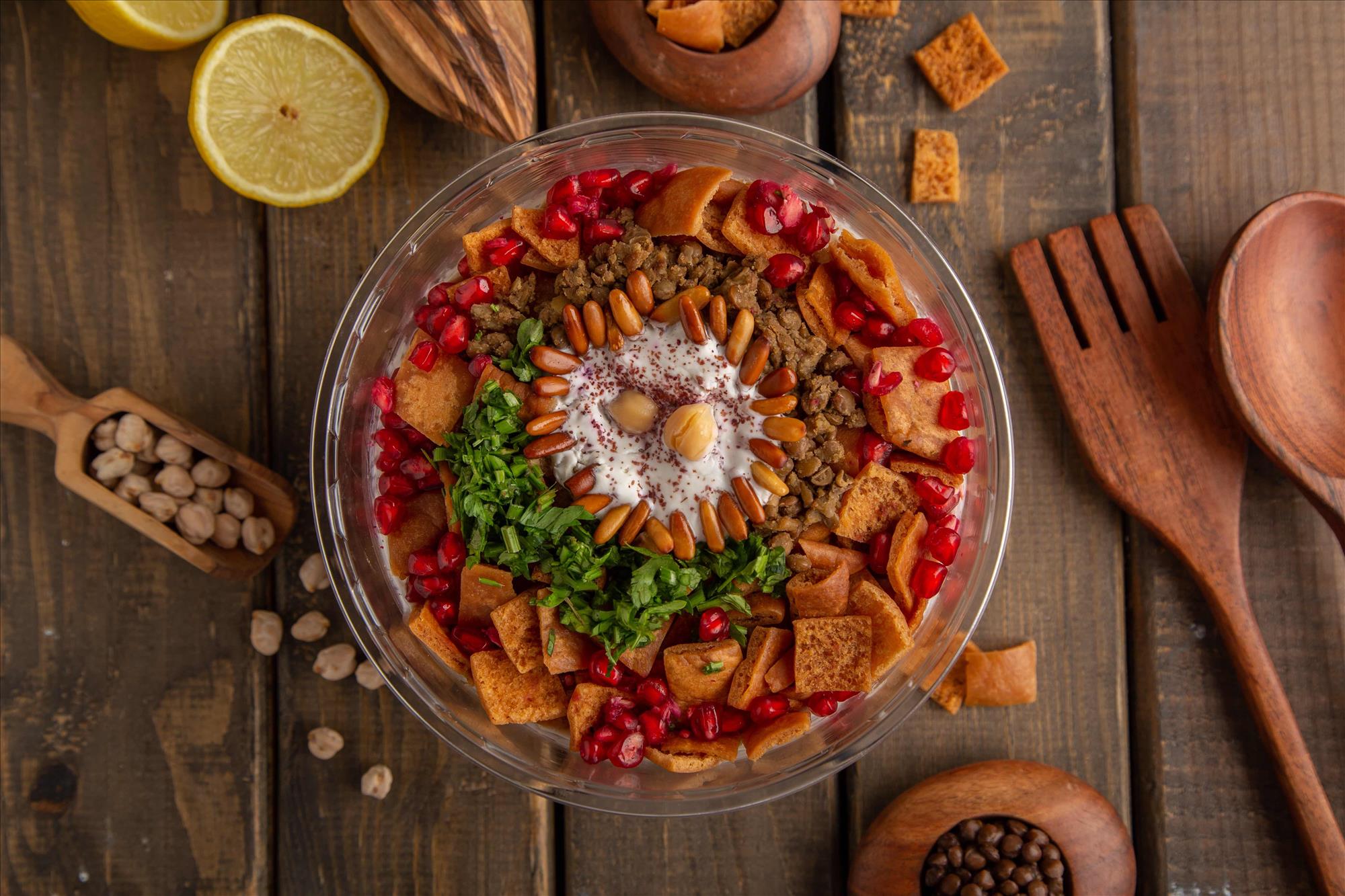 Big Brown Lentil Fatta